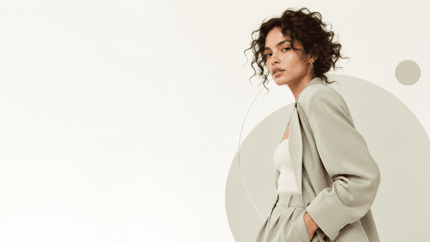 New season fashion in soft neutral tones