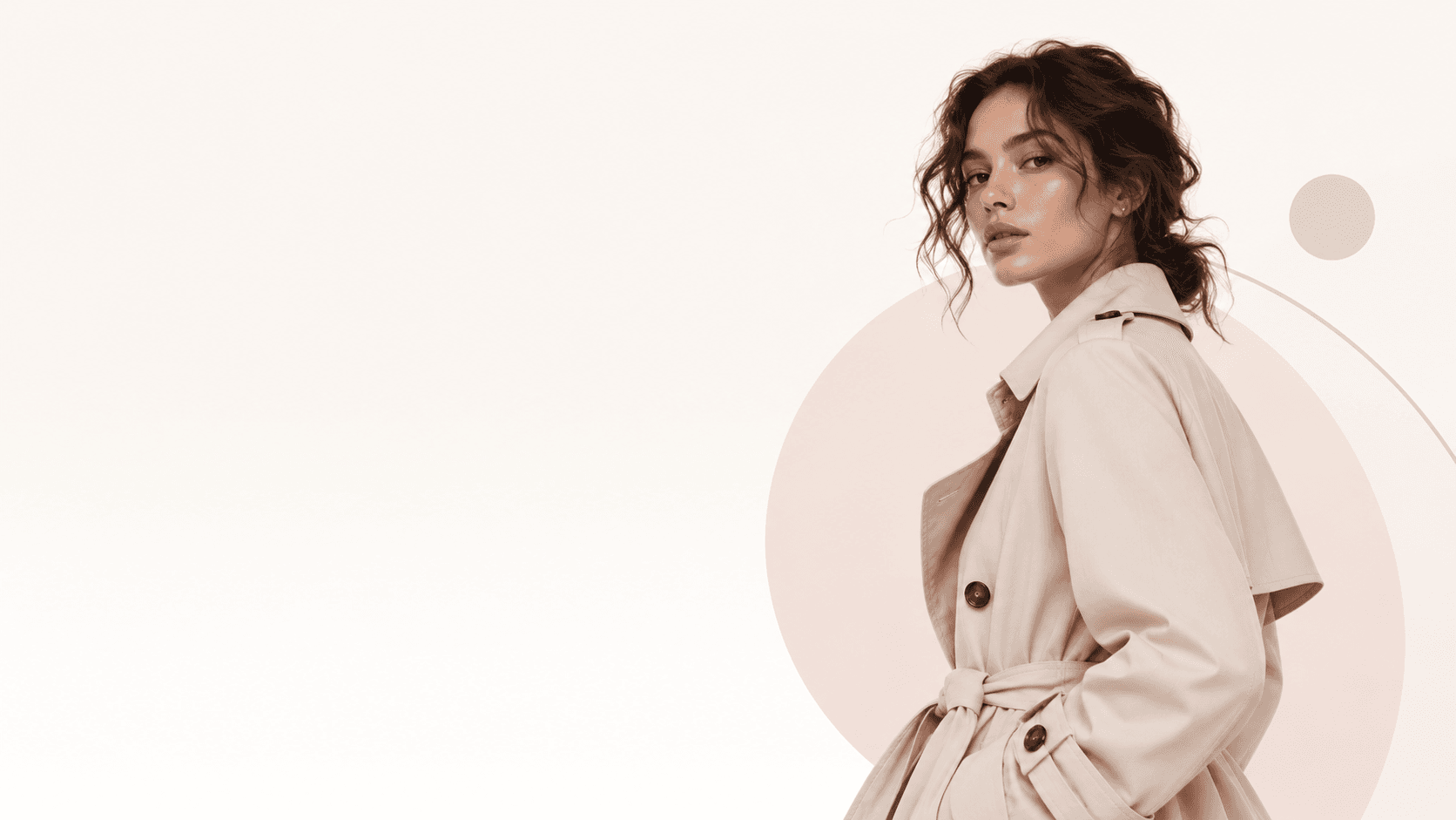 New season fashion in soft neutral tones